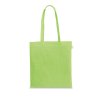 Tote Bag Personnalisé En Coton Recyclé 180G 38X42Cm Cairo Vert Clair