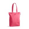 Tote Bag Avec Soufflet Personnalisé En Coton Et Polyester Recyclés 220G 38X40X10Cm Merida Fuchsia