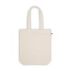 Tote Bag Avec Soufflet Publicitaire En Coton Et Polyester Recyclés 220G 38X40X9Cm Girona Naturel, Autre Vue 2