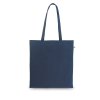 Tote Bag Publicitaire En Coton Bio 140G 38X42Cm Madeira Bleu Marine