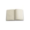 Carnet A5 Personnalisé En Pet Recyclé Dos Carré Collé Anne Sub Blanc Ouvert