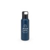Bouteille Isotherme Publicitaire En Inox Recyclé 590Ml Nicklaus Bleu Marine, Marquage Logo