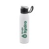 Gourde Publicitaire En Inox Recyclé 670Ml Lemieux Blanc, Marquage
