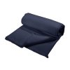 Plaid Personnalisé En Coton Bio 230G 140X130Cm Axel Bleu Marine