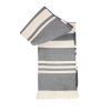 Fouta Publicitaire En Coton Bio 250G 170X100Cm Axeline Gris Foncé