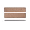 Règle 20Cm Sur Mesure Personnalisée En Bois Mdf Artibois Naturel, Sans Marquage, Vue De L'épaisseur