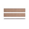 Règle 30cm sur-mesure personnalisée en bois MDF - ARTIBOIS XL - naturel, sans marquage, vue de l'épaisseur