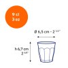Verre Expresso Personnalisé En Verre Trempé 90Ml Picardie Dimensions