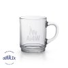 Mug Personnalisable En Verre Trempé 260Ml Versailles Transparent