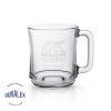 Tasse Publicitaire En Verre Trempé 310Ml Lys Transparent Gravure Laser